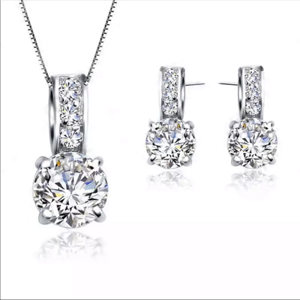 3 pcs 925 Sterling Silver sets